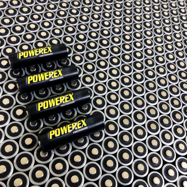 Maha Bulk packed Powerex Precharged AA battery 2600mAh