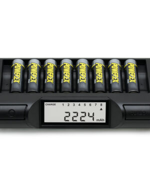 Maha Powerex MH-C980 Turbo Eight AA/AAA NiMH Battery Charger Analyser