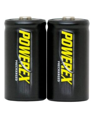 Maha Powerex Precharged C cell 5000 mAh 2 pack batteries