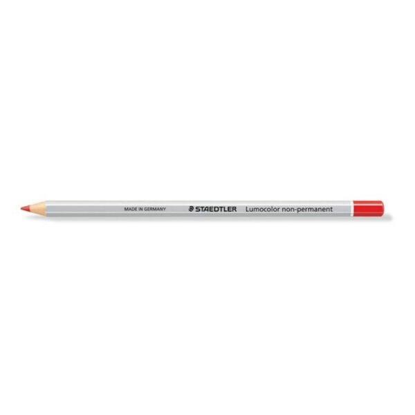 Staedtler 108-2 Lumocolour Pencil Non-Permanent Red