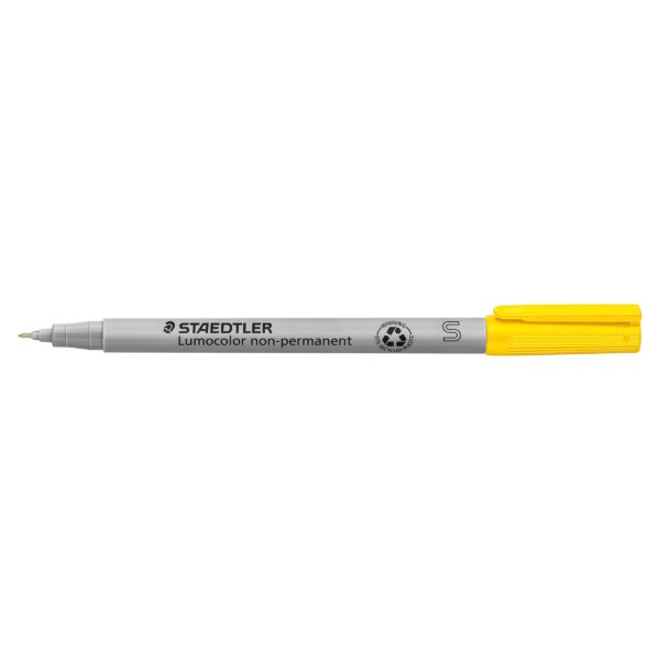Staedtler 311-1 Lumocolour Pen Non-Permanent Superfine Yellow