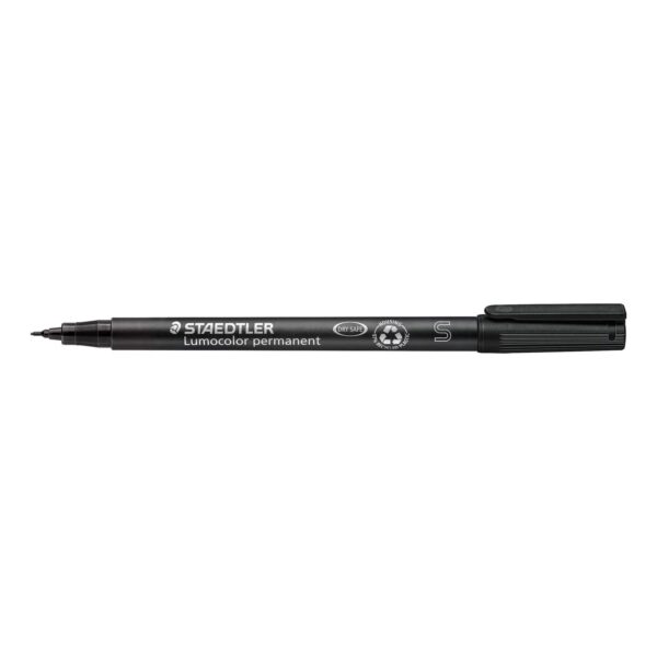 Staedtler 313-9 Lumocolour Pen Permanent Superfine Black