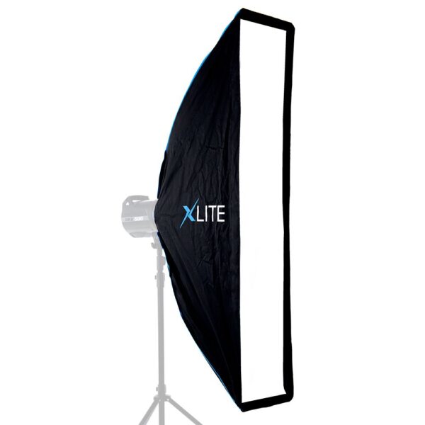 Xlite 30x140cm Umbrella Strip Softbox + Grid/Mask Fits Elinchrom