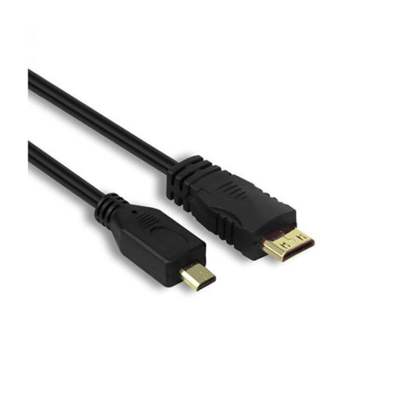 PortKeys HDMI Mini C to Micro D Cable 1m
