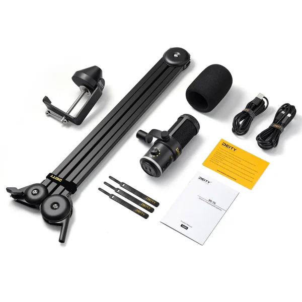 Deity Vo-7u Usb Microphone Boom Arm Kit Black - Limited Stock - Image 2