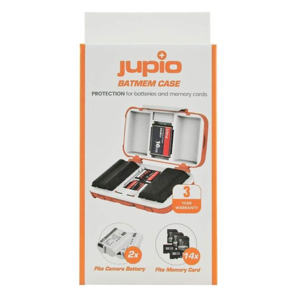 Jupio Hard Case for 2 Batteries and up to 14 Memory Cards - Image 2