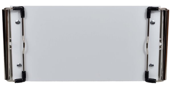 CGE Tools White Slim Double-Clip Clipboard 11.4cm x 22.9cm