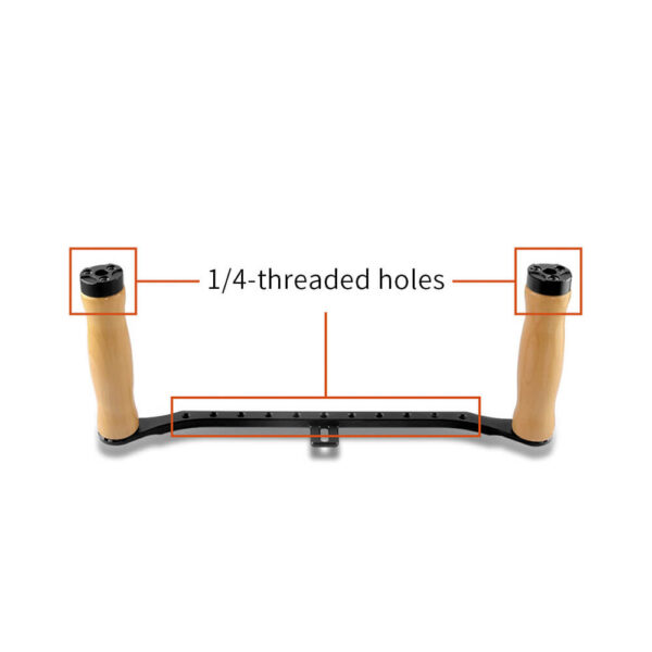 PortKeys Directors Monitor Cage with Adjustable Handles for 7" or 9" Monitors - Image 2