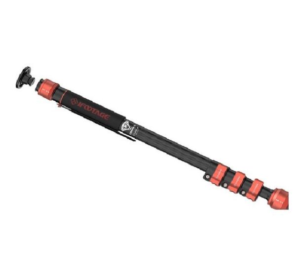 iFootage Cobra 3 Carbon Fiber Flip Lock Pedal Monopod - Image 5