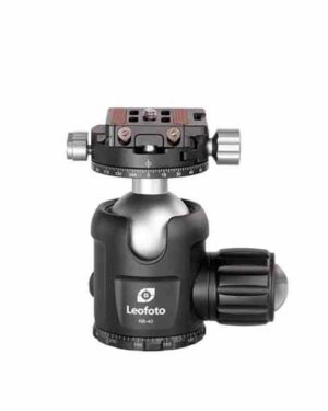 Leofoto NB-40 Pro Ball Head with Panning Clamp and NP-50 Plate