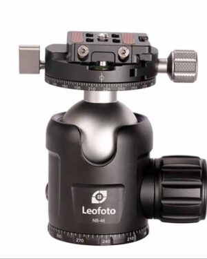 Leofoto NB-46 Pro Ball Head with Panning Clamp and NP-60 Plate