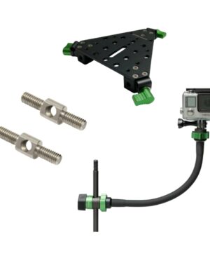 Camera rig attachments, brackets and components