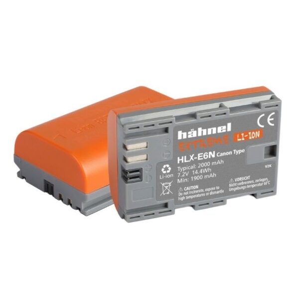 Hahnel EXTREME LP-E6NH 2000mAh7.2V Battery for Canon - Image 3