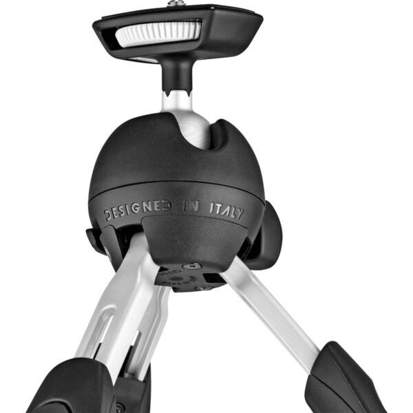 Manfrotto MTPIXIEVO-BK PIXI EVO 2-Section Mini Tripod, black, light and compact - Image 2