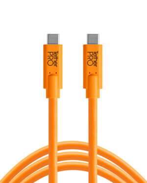 Tether Tools TetherPro USB-C to USB-C 3m Hi-Vis Orange