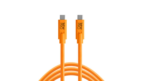 Tether Tools TetherPro USB-C to USB-C 3m Hi-Vis Orange
