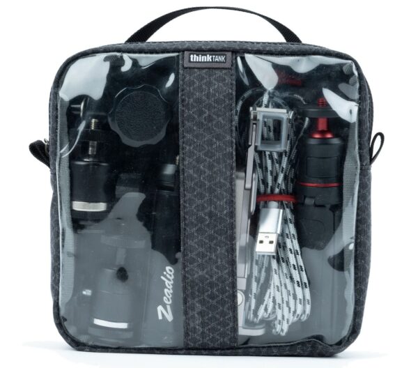 Think Tank Cable Management 20 V3.0 - Blue/Clear