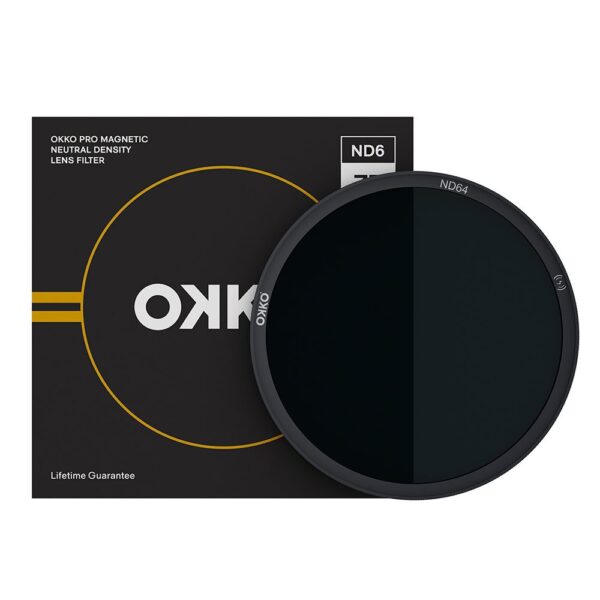 OKKO Magnetic Pro ND Neutral Density Filter 6 Stop 77mm