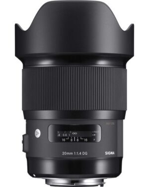 Sigma AF 20mm f/1.4 DG HSM Art Series Prime Lens for Canon
