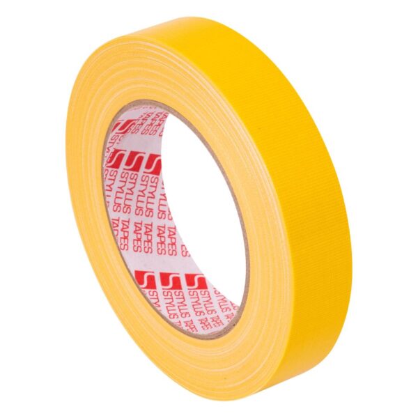 Stylus 352 Cloth Tape Yellow 24mm x 25m