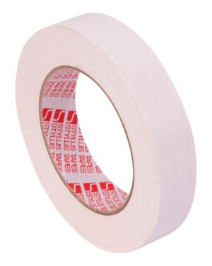 Stylus 352 Cloth Tape White 24mm x 25m