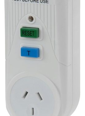 Powertech Single RCD (Safety Switch) Outlet