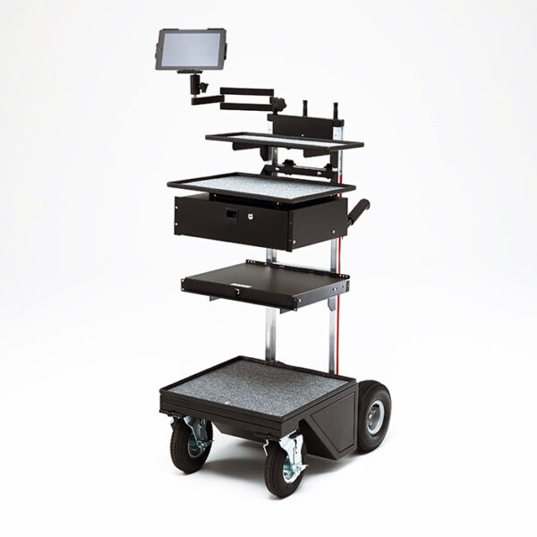 Backstage Mag Junior Vertical Cart with 8in Wheel Conversion Kit
