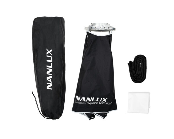 Nanlite Nanlux 100cm Square Softbox for Evoke 900C 1200 1200B - Image 6