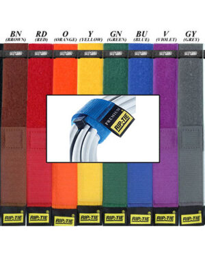 Rip-Tie Rip-Lock CableWrap 10 Pack Rainbow 25mm x 11cm