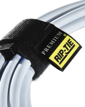 Rip-Tie Rip-Lock CableWrap 10 Pack Black 25mm x 24cm