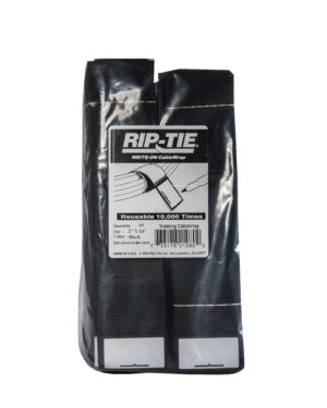 Rip-Tie CableWrap with Webbing with Write-On 10 Pack B 50mm x 60cm