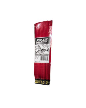 Rip-Tie CableWrap 10 Pack Red 25mm x 23cm