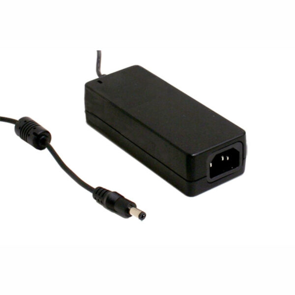 Mean Well GST60A12-P1J Desktop Power Supply 60W 12V 5A 2.1mm Plug