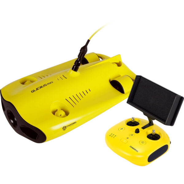 Chasing Gladius Mini Underwater Drone with 100M Tether & Winder