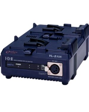 IDX 2 Bay Sequential V-Lock Battery Charger