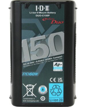 IDX Duo-C150P 145Wh High Load Li-Ion V-Mount Battery