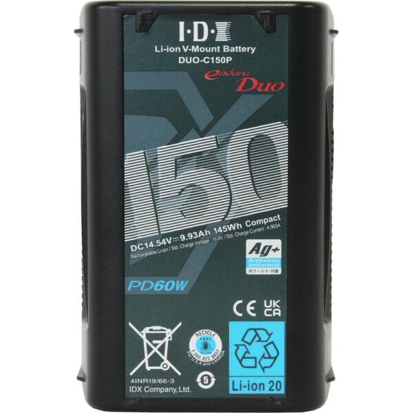 IDX Duo-C150P 145Wh High Load Li-Ion V-Mount Battery