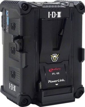IDX IPL-98 V-Mount Stackable PowerLink Battery with D-Tap & USB Output - 96Wh