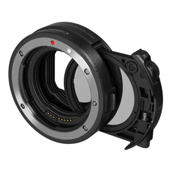 Canon Lens EF-EOSRFILTERCPL Mount Adapter with drop in CPL filter