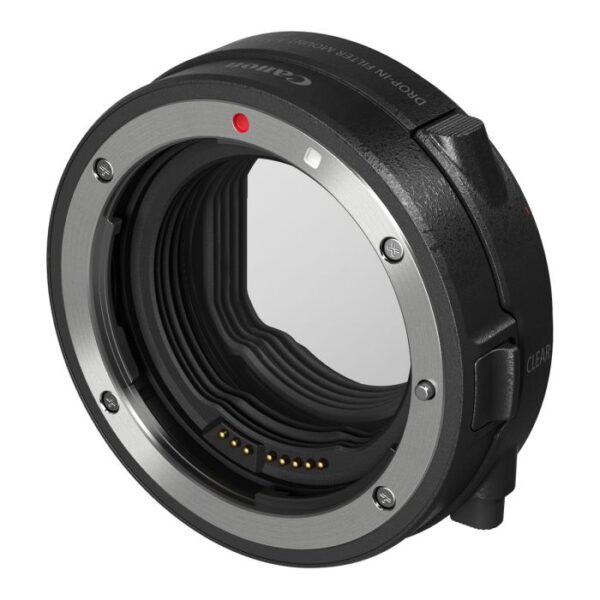 Canon Lens EF-EOSRFILTERND Mount adapter with drop in ND filter - Image 2