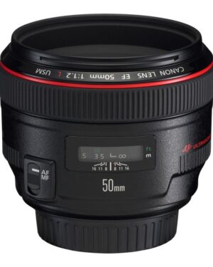 Canon Lens EF5012LU EF 50mm f/1.2L USM, Diameter 72mm to suit Hood ES-78