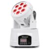 Beamz MHL74-W LED Moving Head Wash - White - Image 2
