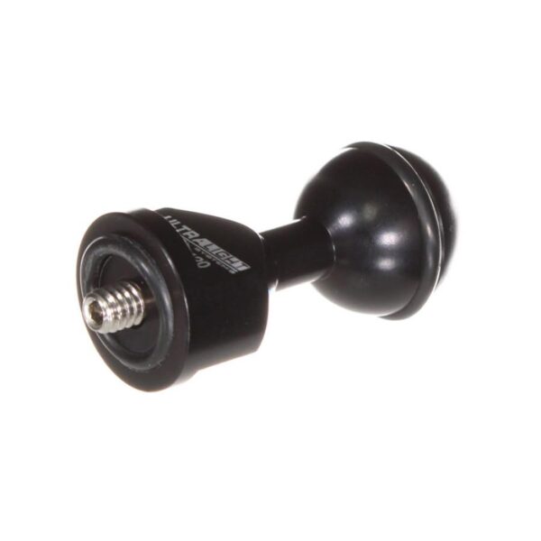 Ultralight AD-1420-2S Black Universal Ball Adapter With 1/4" Stud - Image 2