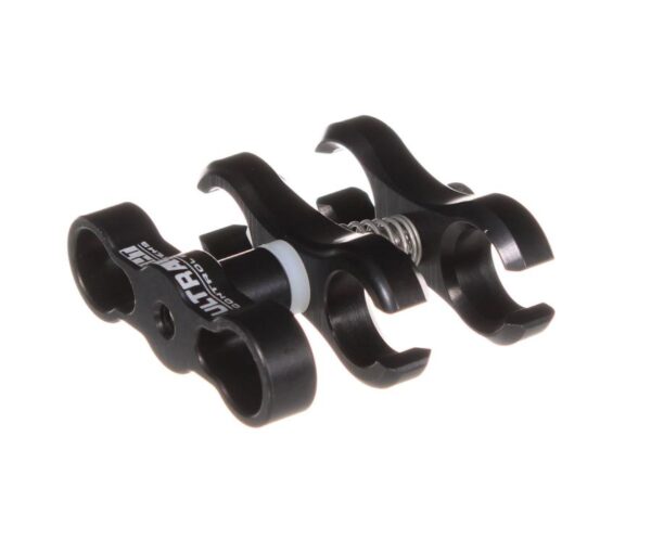 Ultralight AC-CSSK2 Double Cut Out Coarse Thread Ball Clamp With Black Knob