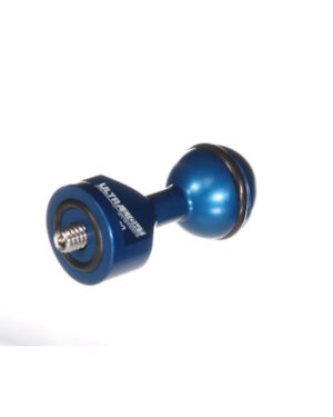 Ultralight AD-1420-2B-UB Blue Universal Ball Adapter With 1/4" Stud