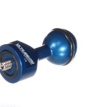 Ultralight AD-1420-2B-UB Blue Universal Ball Adapter With 1/4" Stud