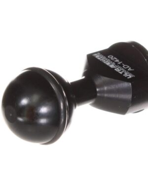 Ultralight AD-1420-2S Black Universal Ball Adapter With 1/4" Stud