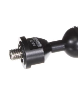 Ultralight AD-3816-2S Black Universal Ball Adapter With 3/8" Stud