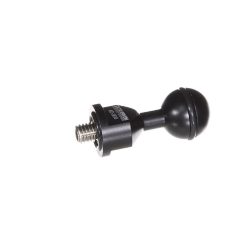 Ultralight AD-3816-2S Black Universal Ball Adapter With 3/8" Stud