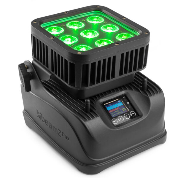 BeamZ PRO StarColour72B IP65 LED Flood Light w Battery Pack